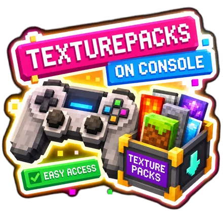 Custom texture packs on console via BedrockConnect